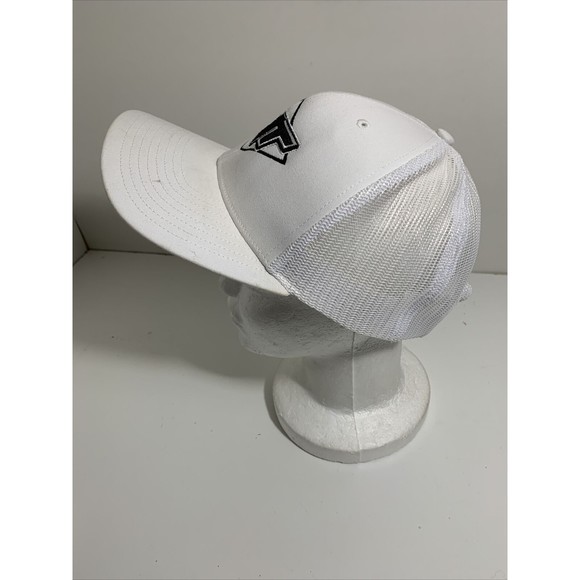 TNT turner Network Television White Mesh Trucker Cap Hat One Size Snapback - Picture 3 of 12